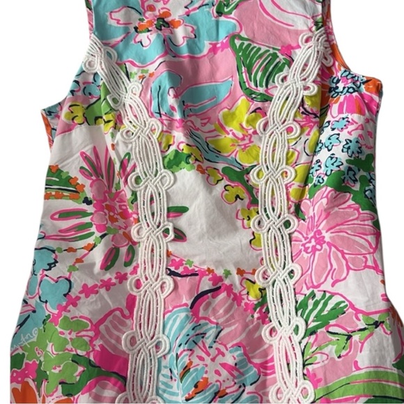 LILLY PULITZER for Target 20th Anniversary Nosey Posey Floral Dress Size 2 - Picture 6 of 7